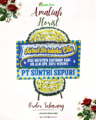 Papan Bunga Duka di Cijeungjing