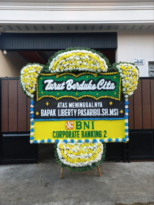 Papan Bunga Duka di Cijeungjing