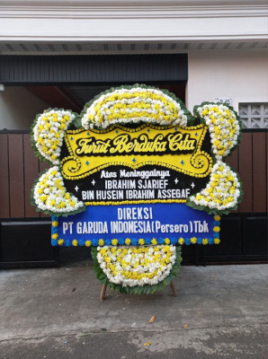 Papan Bunga Duka di Cijeungjing