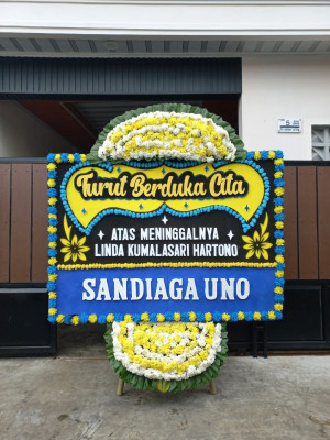 Papan Bunga Duka di Cijeungjing