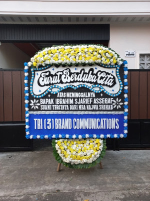 Papan Bunga Duka di Cijeungjing